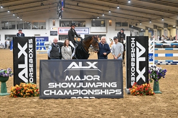 Emma Crawford lands her first National Grand Prix title in an exciting week at the Arena UK ALX Horseboxes Major Showjumping Festival Emma Crawford lands her first National Grand Prix title in an exciting week at the Arena UK ALX Horseboxes Major Showjumping Festival
